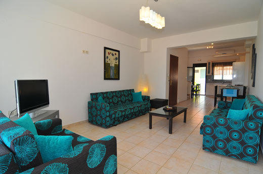 Golden Sunrise Apartments Khrysi Ammoudia Rom bilde