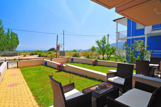 Golden Sunrise Apartments Khrysi Ammoudia Eksteriør bilde