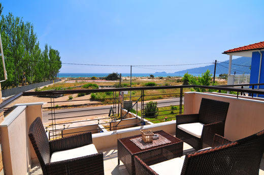 Golden Sunrise Apartments Khrysi Ammoudia Eksteriør bilde
